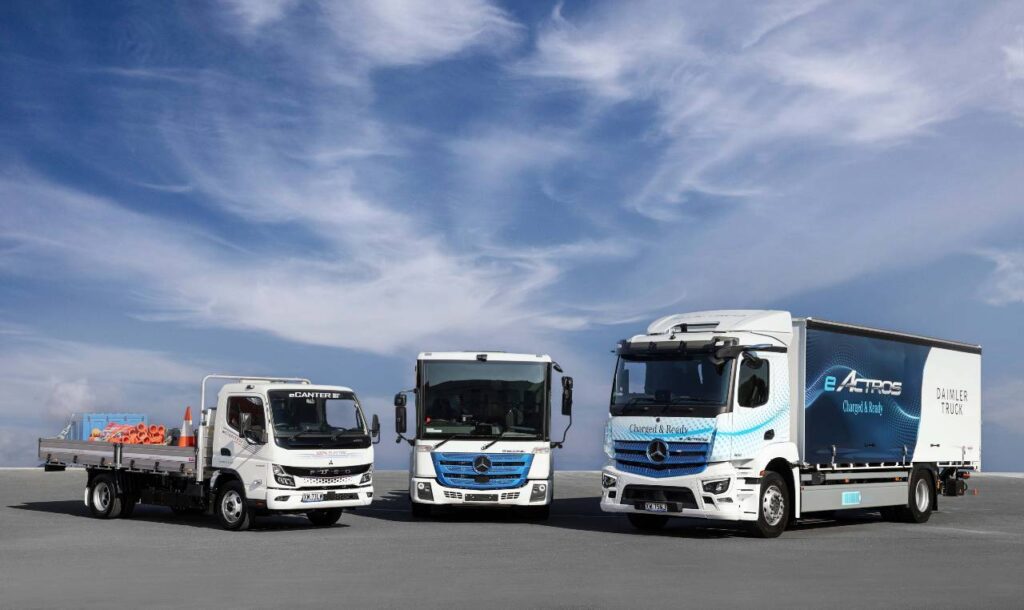 zero-emission truck news Australia