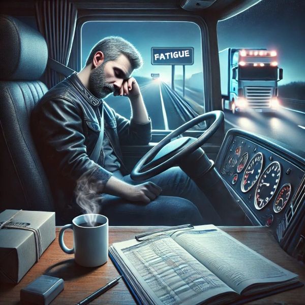 Fatigue and Distraction Detection Technology in Road Transport on Drivers and Safety