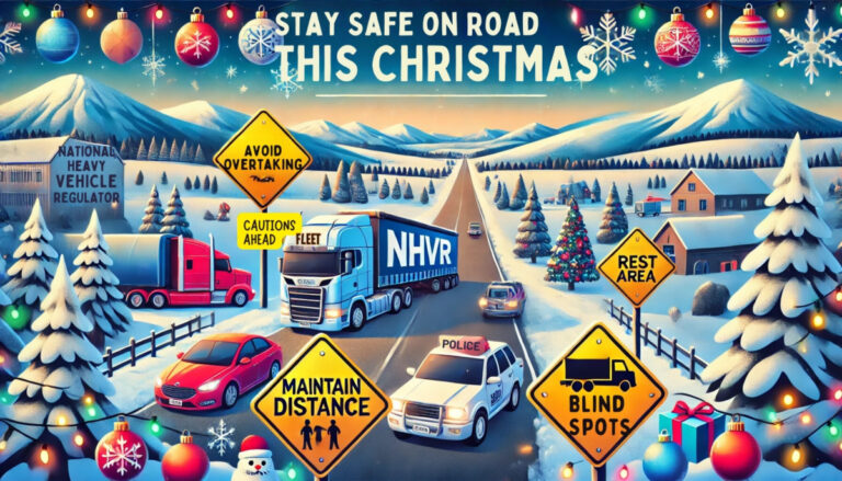 NHVR Urgent Notice on Road Safety for All Drivers in This Christmas Holiday Season