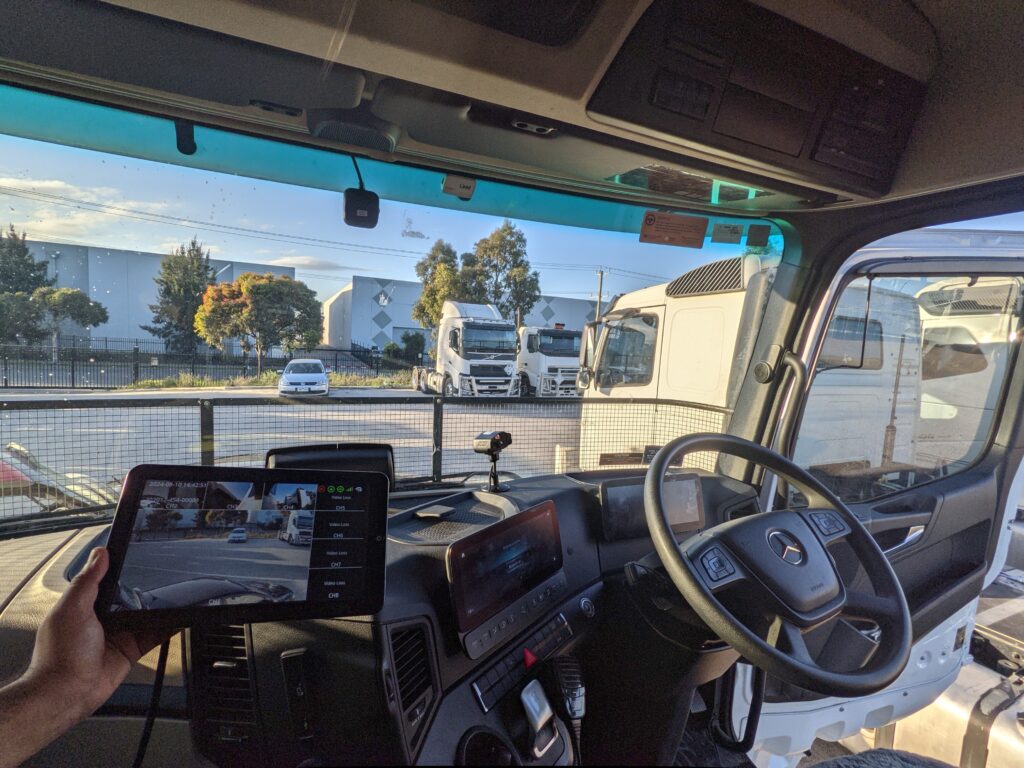 Blue Eagle Transport Enhance Manage Vehicle's new 4-Channel Fatigue and Distraction Detection Camera System