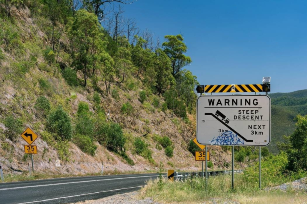 Steep Descents in Australia