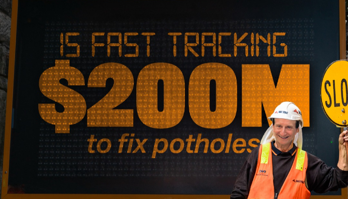 Sydney Road Maintenance Blitz and Potholes
