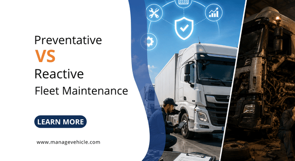 preventative vs reactive fleet maintenance